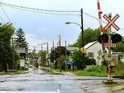 Route 325 at Riviere-Beaudette