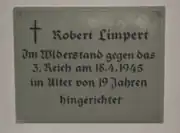 Plaque at Church of St. Ludwig