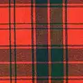 Red Modern tartan