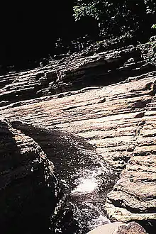 Roches sédimentaires du parc