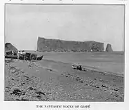 Rocher Percé, circa 1900.