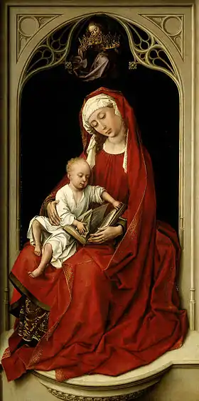Durán Madonna, 1435-38, Museo del Prado, Madrid