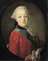 Emperor Paul I as a Child. 1761
