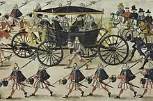 Entry of the Wedding Procession of Constance of Austria into Kraków in 1605.