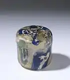 An exquisite example of Roman luxury glassware, used to hold cosmetics or precious jewellery