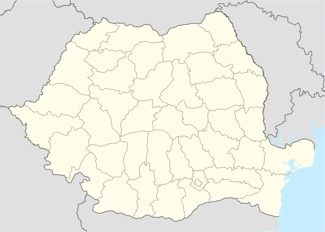 Deva is located in Romania