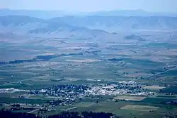 Ronan as seen from the Mission Mountains in the summer of 2009