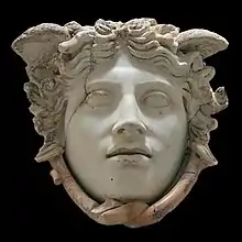 The marble Medusa Rondanini.