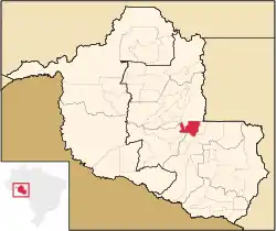 Location of Presidente Médici