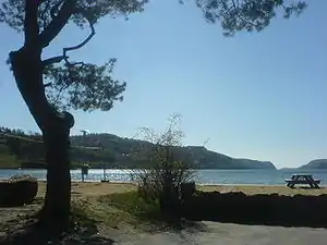 Rosfjord beach in April