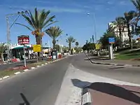 Entrance of Rosh HaAyin city