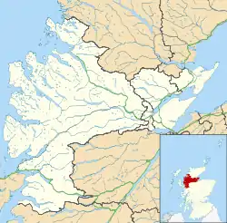 Strathpeffer is located in Ross and Cromarty