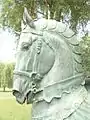 Statue of Horse in Rowntree Park.
