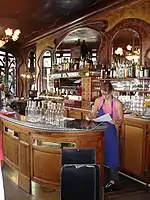 Art nouveau Brasserie.