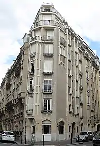 Apartmet building,  Rue Greuze (28), (Paris XVI arrondissement)