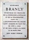 The wireless telegraphy pioneer Édouard Branly was a member of the parish
