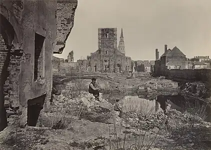 "Ruins in Charleston, S.C." from Photographic Views of the Sherman Campaign, 1865 or 6
