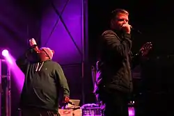 Killer Mike (left) and El-P (right) performing at Treefort Music Fest 2014