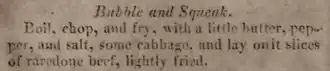 scan of early 19th century page of text, giving ingredients as in the adjoining paragraph to this image