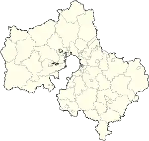 Chekhov is located in Moscow Oblast