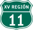 Route 11 shield}}