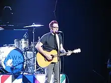 Stevenson performing in 2015