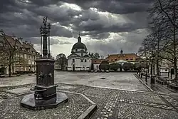 New Town Market Place in 2016.