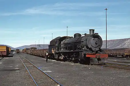 Class 15AR No. 1568 with a modified Type MP1 tender, Midlandia, 1979