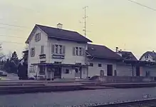 Former station building