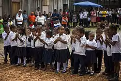 Opening of elementary school built by U.S. Marines in Puerto Lempira