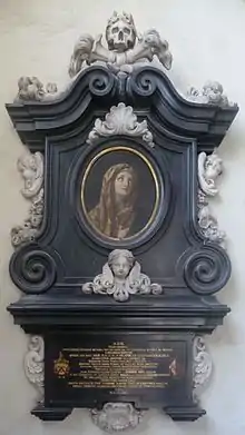 Epitaph painted by Guidon Reni, for the knight van Ertborn de Witte