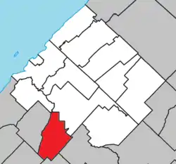 Location within Les Basques RCM