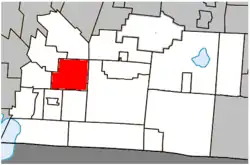 Location within Brome-Missisquoi RCM
