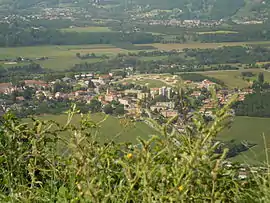 Saint-Jean-en-Royans seen from the east