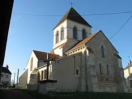 The church of Saint-Martin, in Chevenon