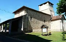 The church in Saint-Martin-de-Fressengeas