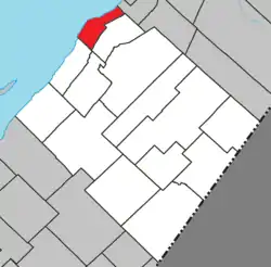 Location within L'Islet RCM