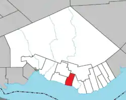 Location within Bonaventure RCM.