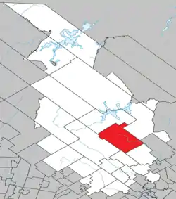 Location within Matawinie RCM.