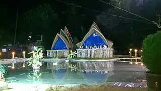 Sydney Opera House, Australia as the model of Christmas Crib 2014