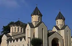The Saint Gregory the Illuminator Armenian Catholic Church (2001) in Glendale, California
