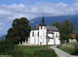 The church in Saint-Pierre-d'Alvey