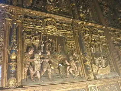 Detail of the Triptych of the Virgin Mary