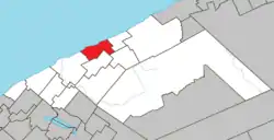 Location within La Matanie RCM.