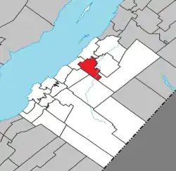 Location within Kamouraska RCM