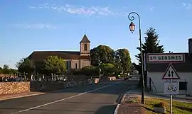 The church in Saints-Geosmes