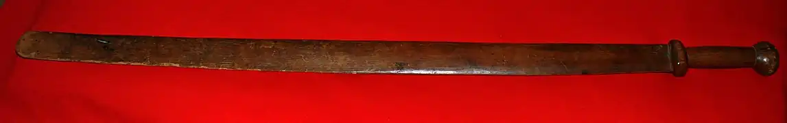 Coast Salish sword beater, North American west coast