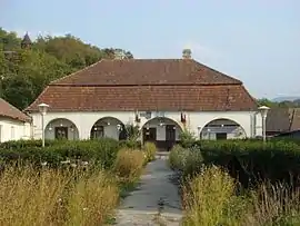 Săliștea town hall, built in the 18th century as the mansion of the Barcsay family