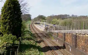 View westwards, towards Kirkham in 2011