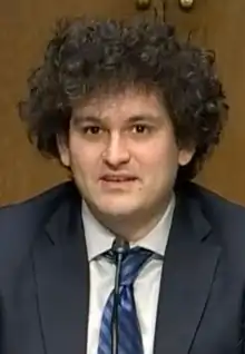 Sam Bankman-Fried pictured from the shoulders up